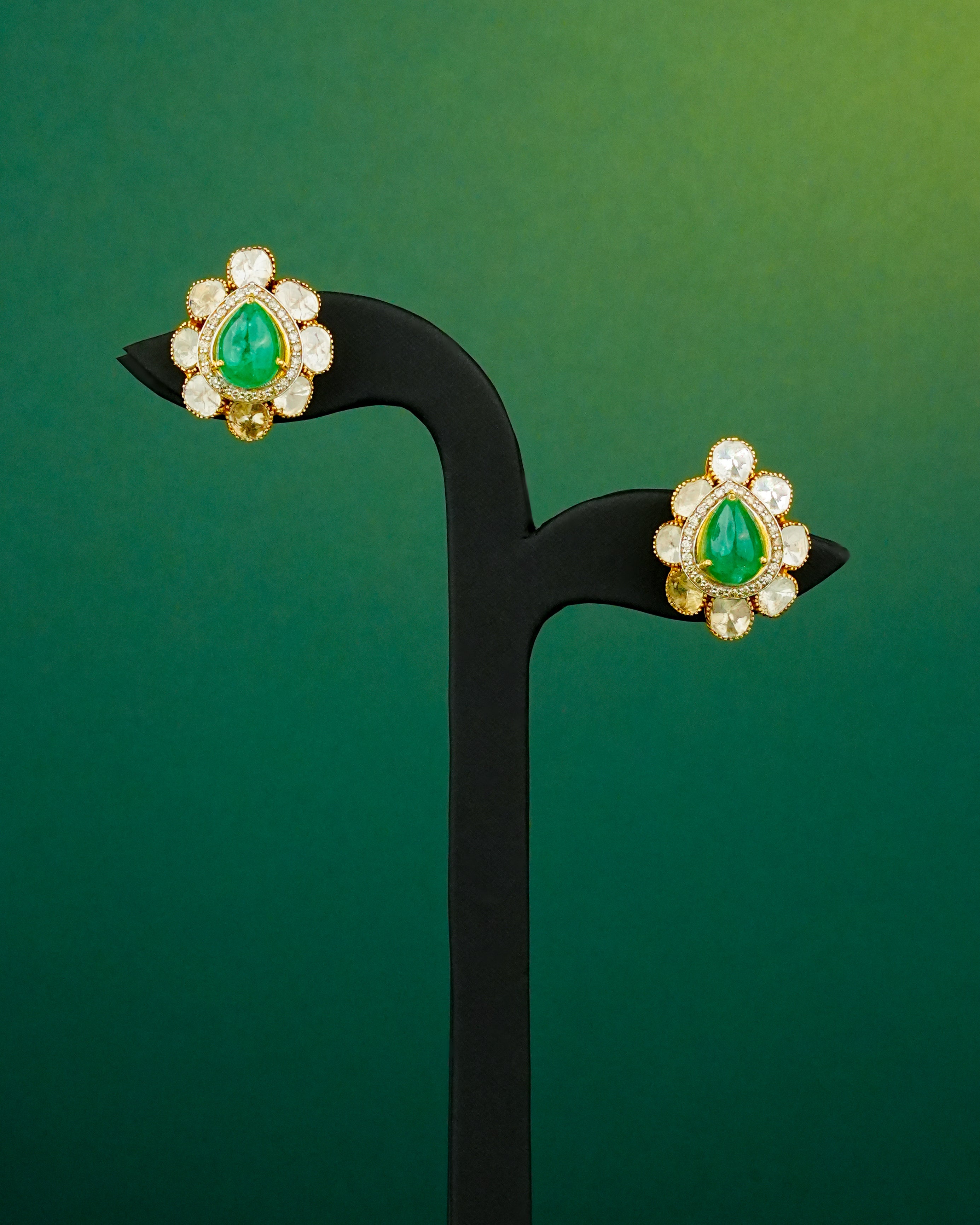 Kalyani Polki And Diamond Tops