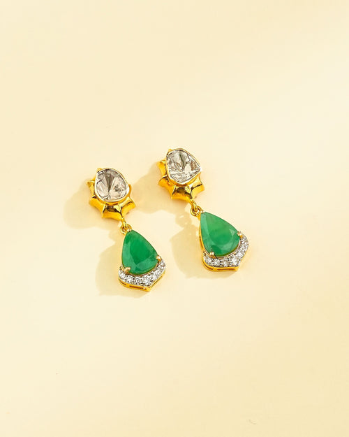 Shyla Polki Long Earrings