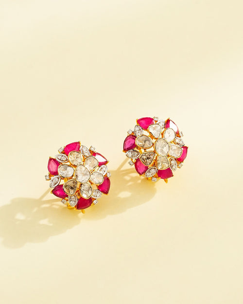 Etasha Polki And Diamond Tops