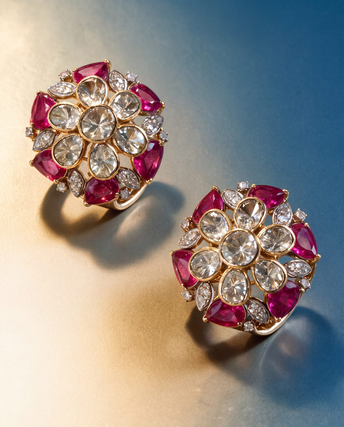 Etasha Polki And Diamond Tops