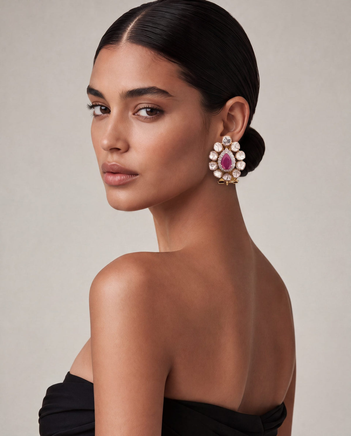 Nitya Polki And Diamond Tops