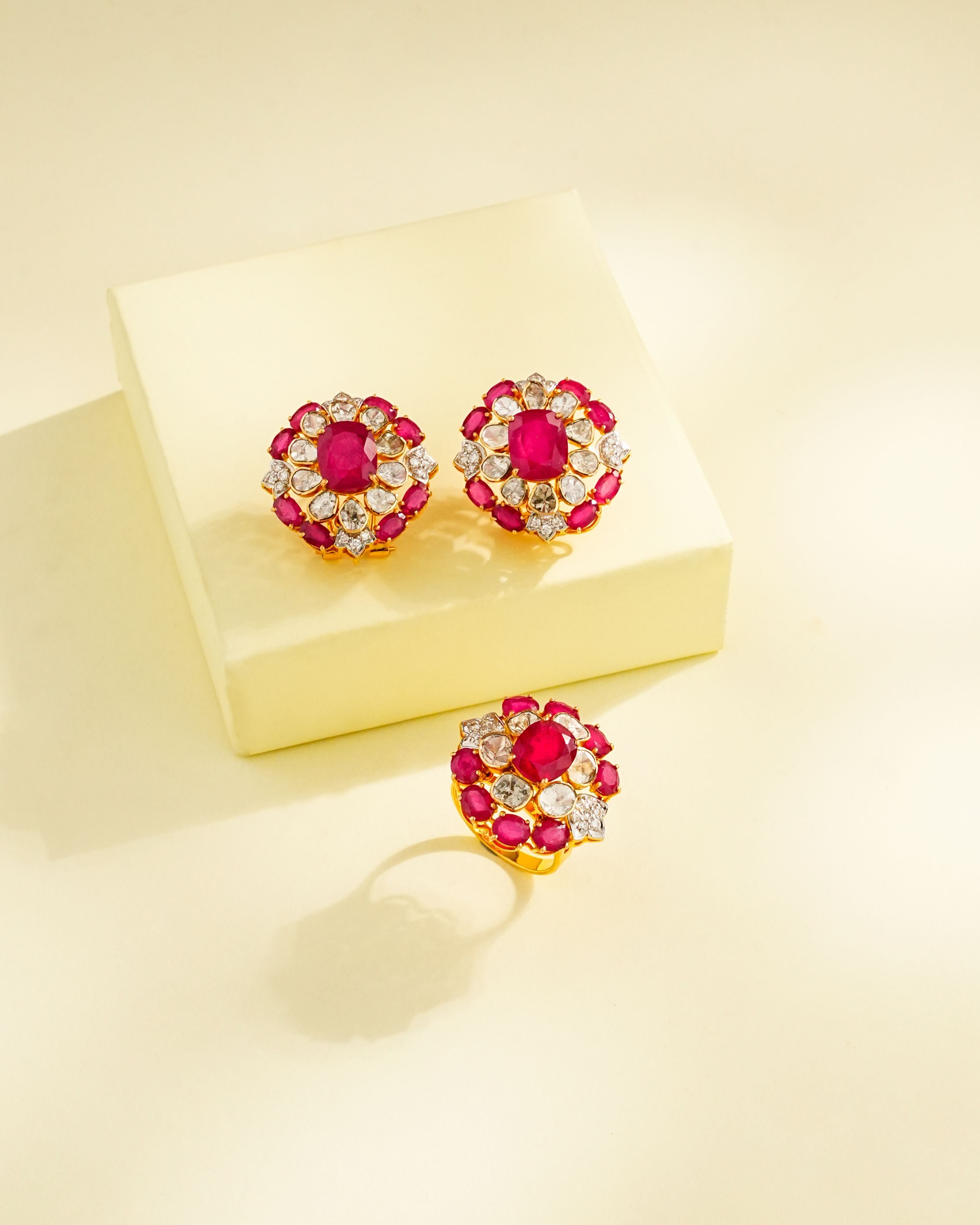 Lipika Polki And Diamond Ring