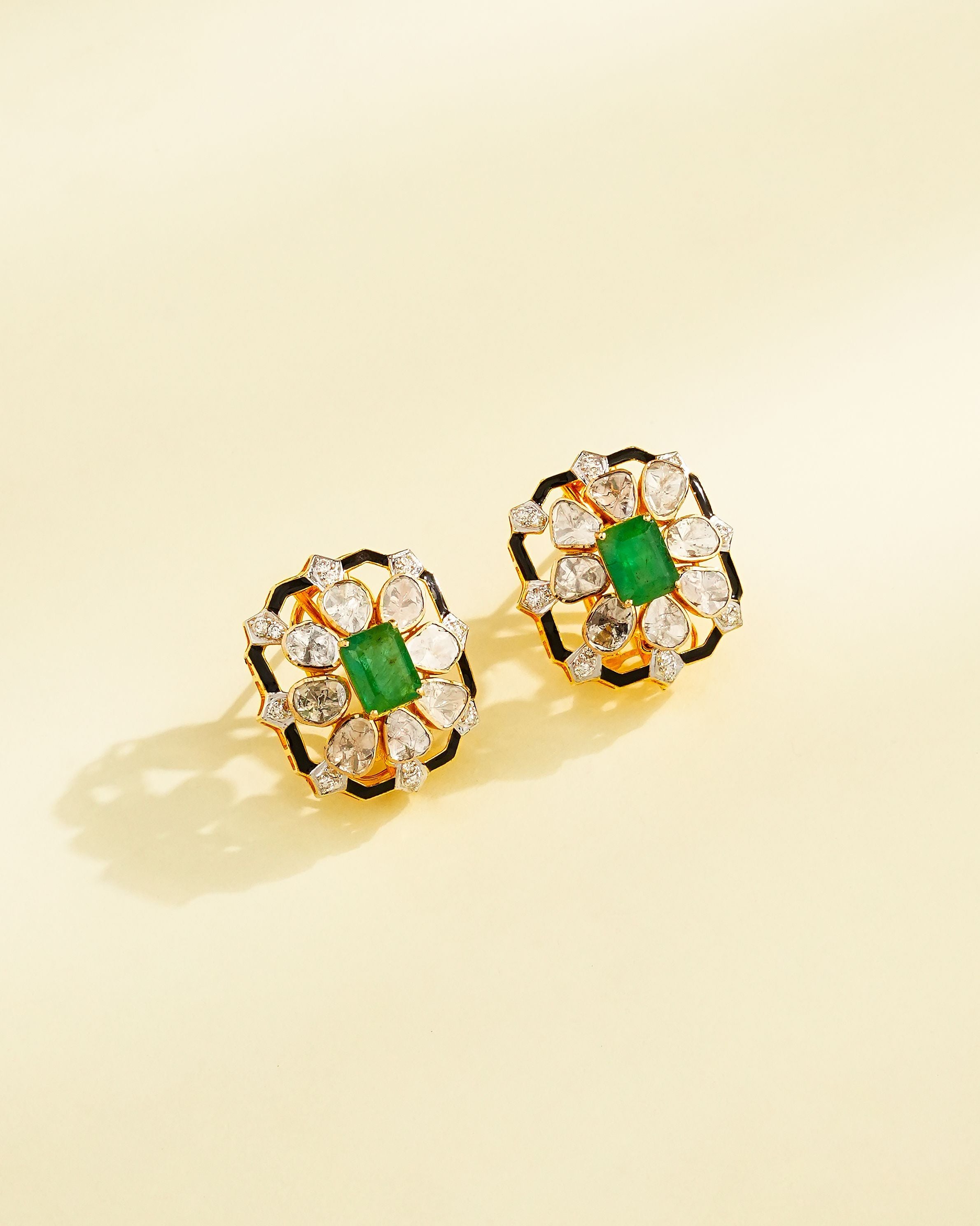 Evira Polki And Diamond Tops