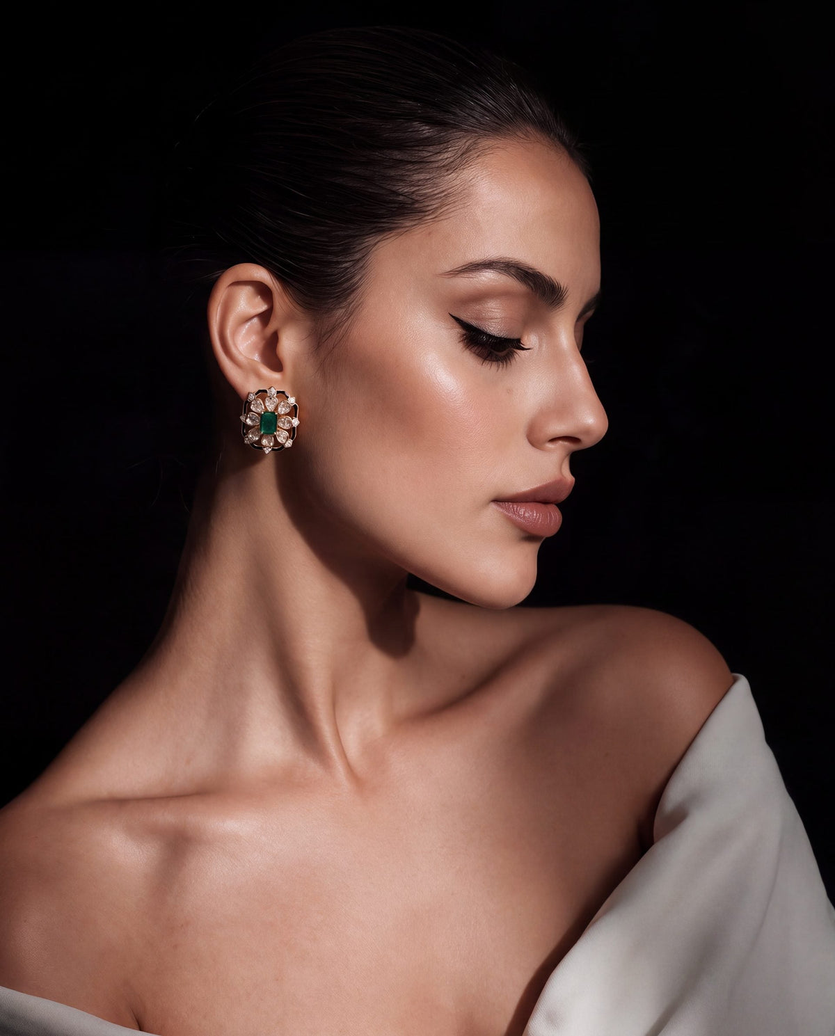 Evira Polki And Diamond Tops