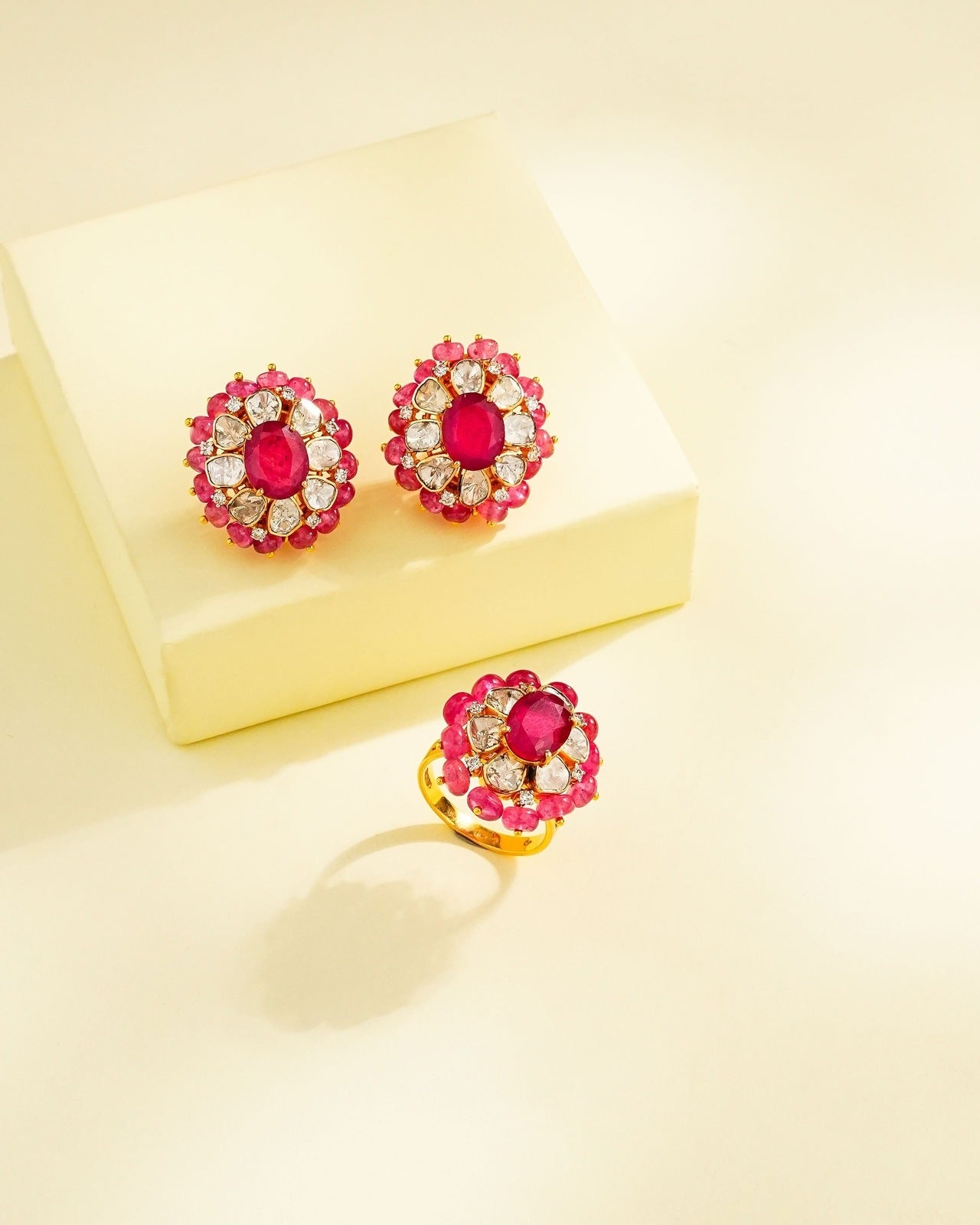 Eyla Polki And Diamond Tops
