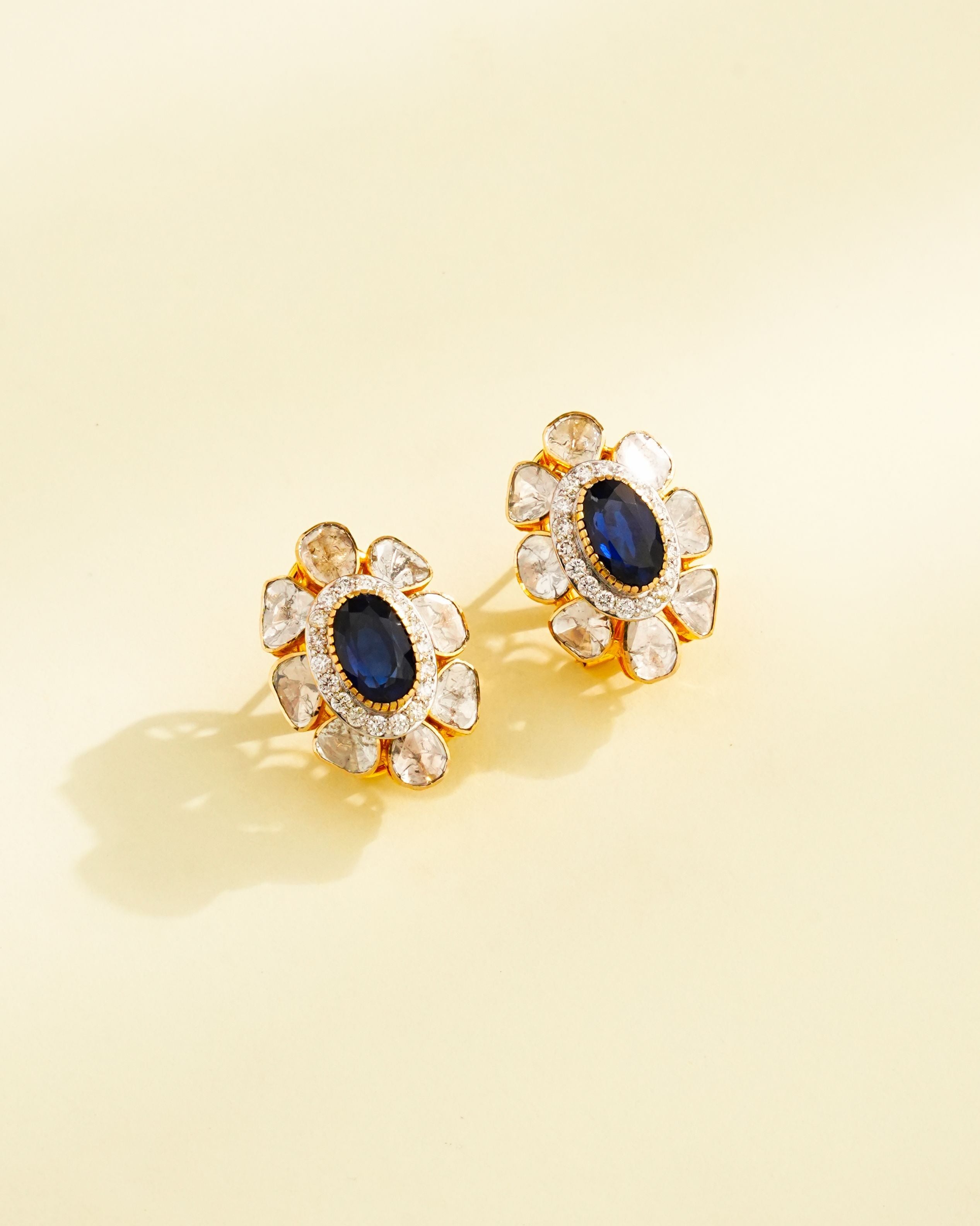 Latika Polki And Diamond Tops