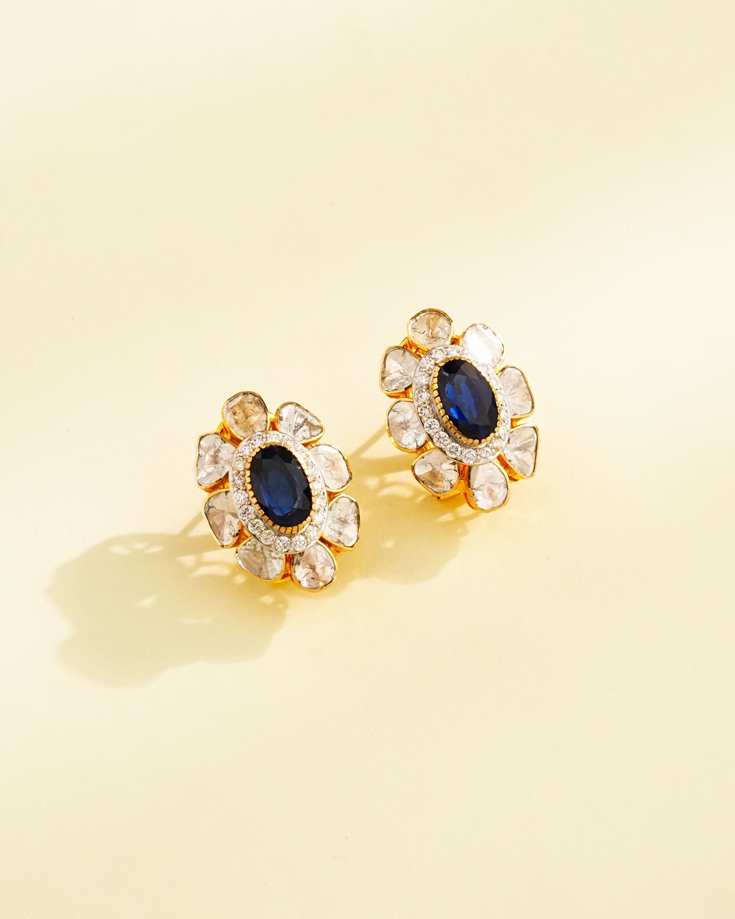 Latika Polki And Diamond Tops