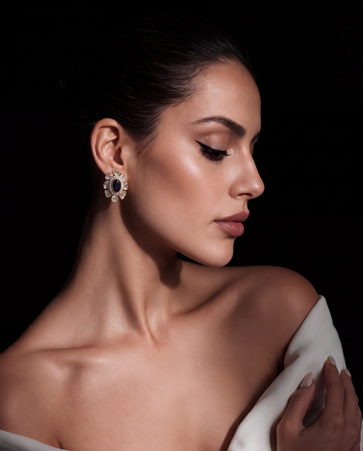Latika Polki And Diamond Tops