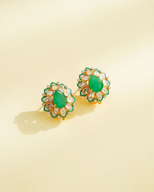 Kalyani Polki And Diamond Tops