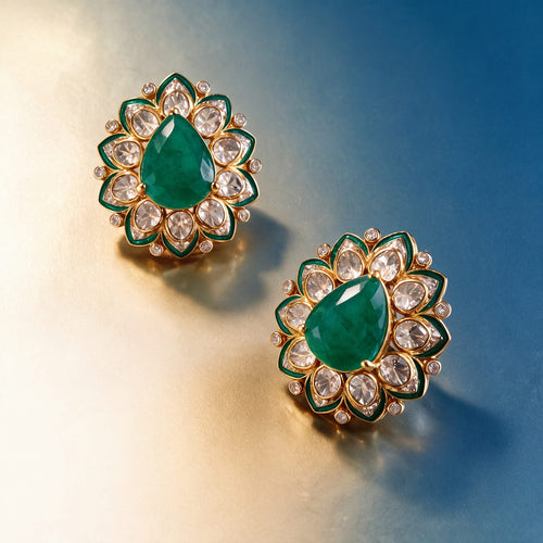Kalyani Polki And Diamond Tops