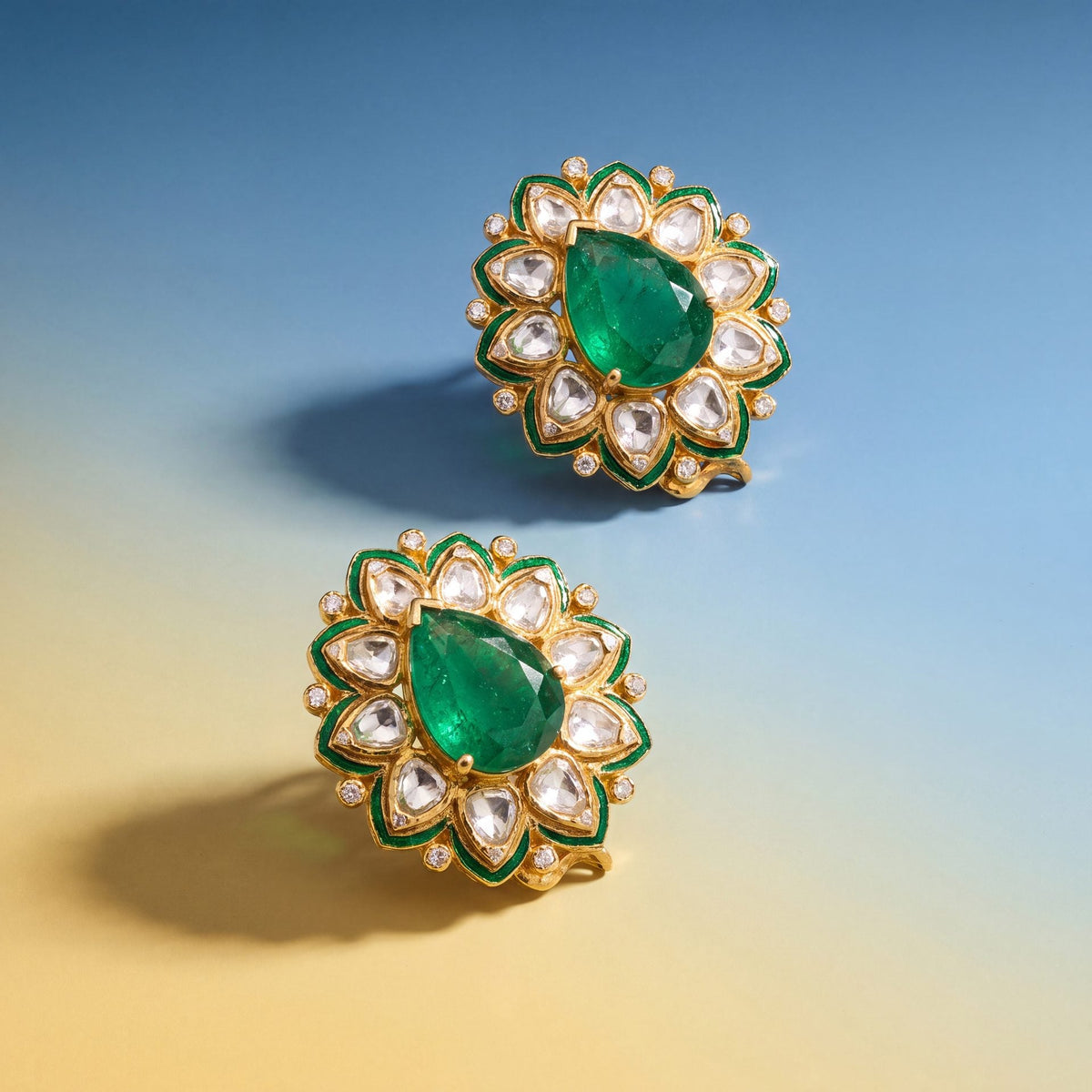 Kalyani Polki And Diamond Tops