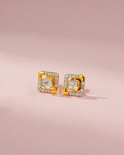 Stella Polki And Diamond Tops