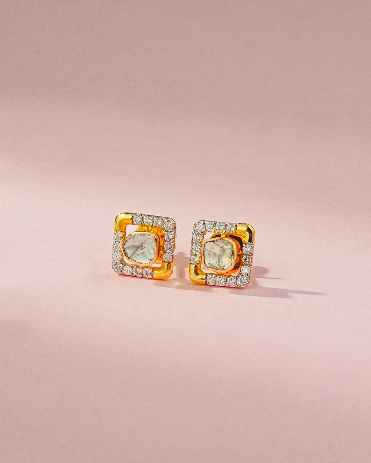 Stella Polki And Diamond Tops