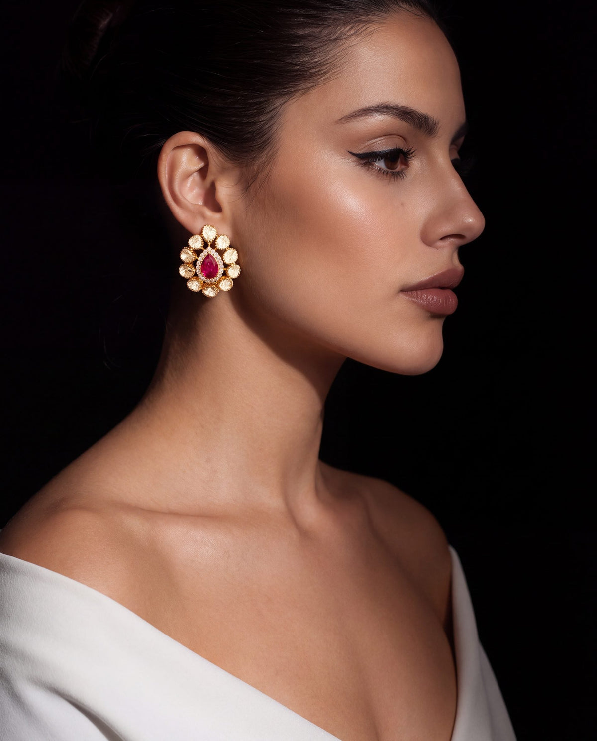 Evita Polki And Diamond Tops