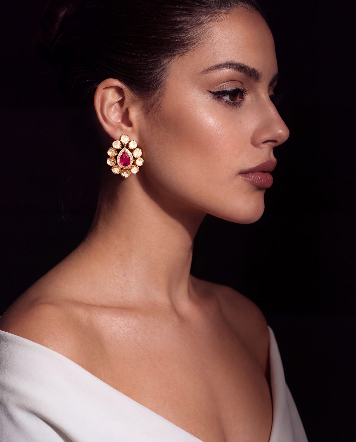Evita Polki And Diamond Tops