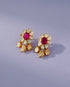 Deepa Polki Long Earrings