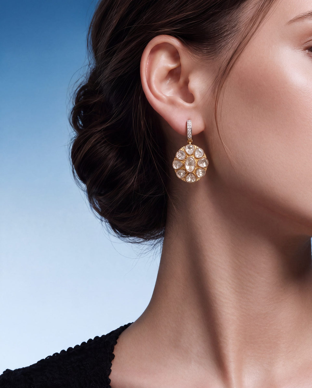 Meenal Polki And Diamond Tops