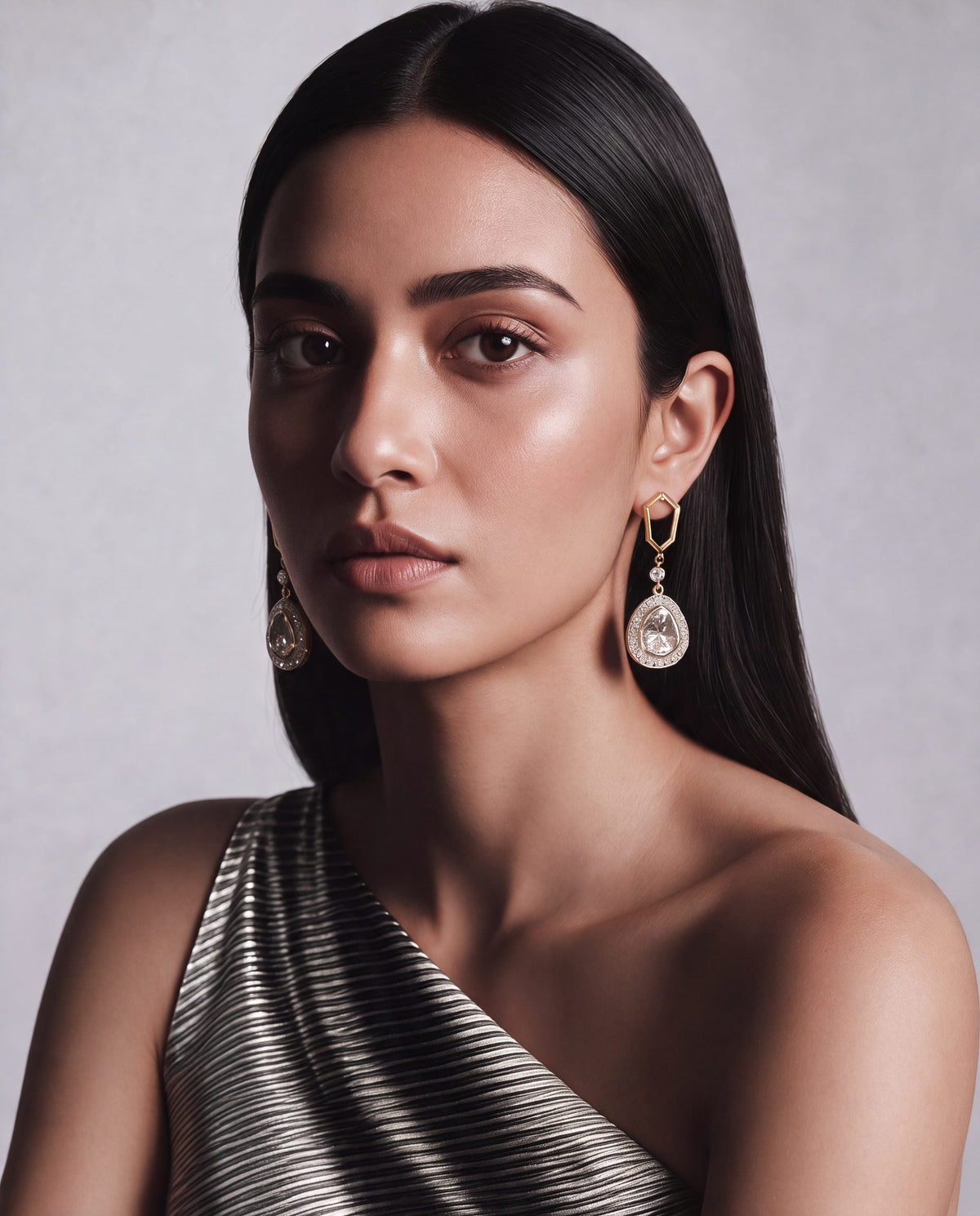 Shivya Polki And Diamond Tops