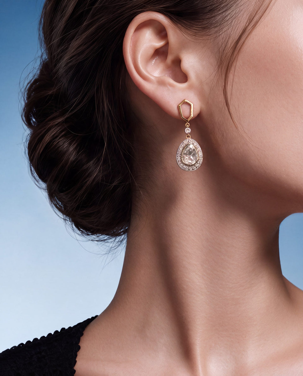 Shivya Polki And Diamond Tops