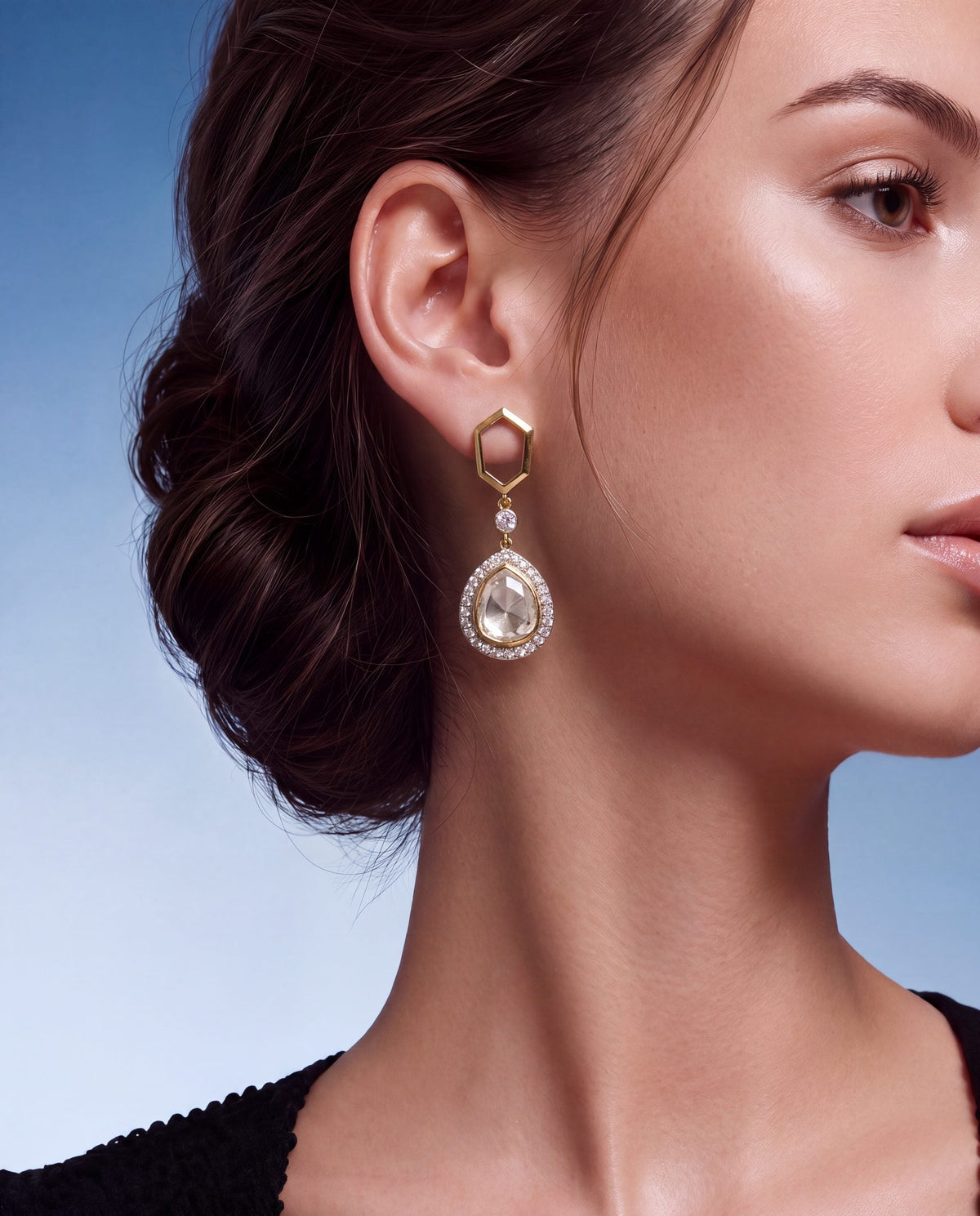 Shivya Polki And Diamond Tops