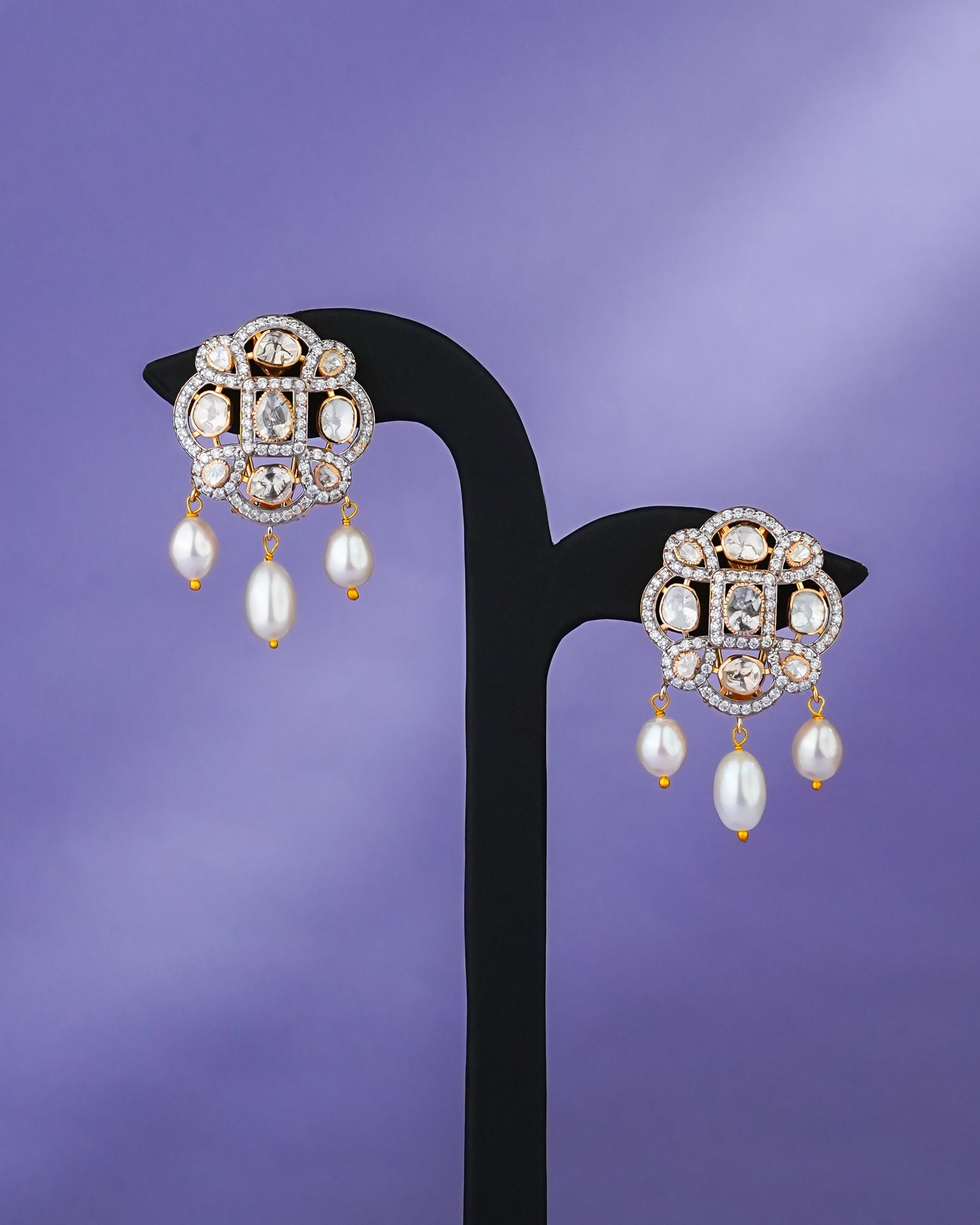 Gisla Polki And Diamond Tops