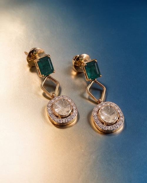 Faria Polki And Diamond Tops