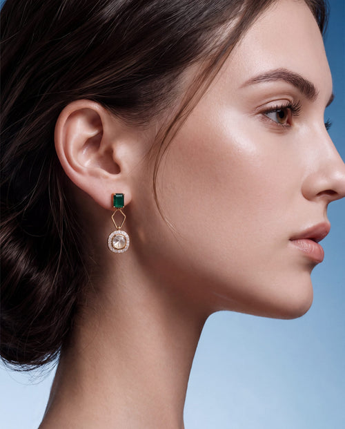 Faria Polki And Diamond Tops