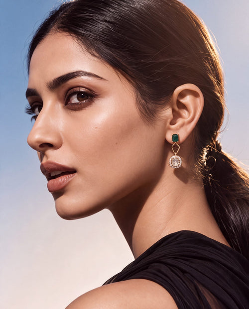 Faria Polki And Diamond Tops