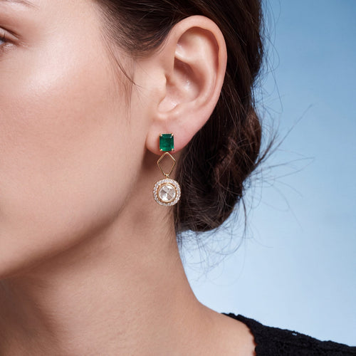 Faria Polki And Diamond Tops