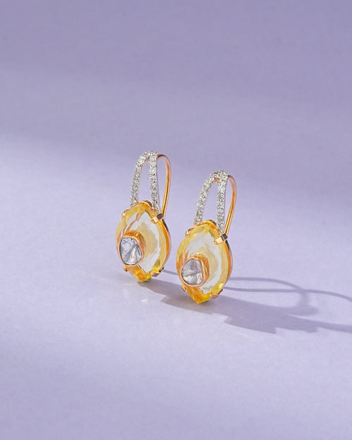 Mishti Polki And Diamond Tops