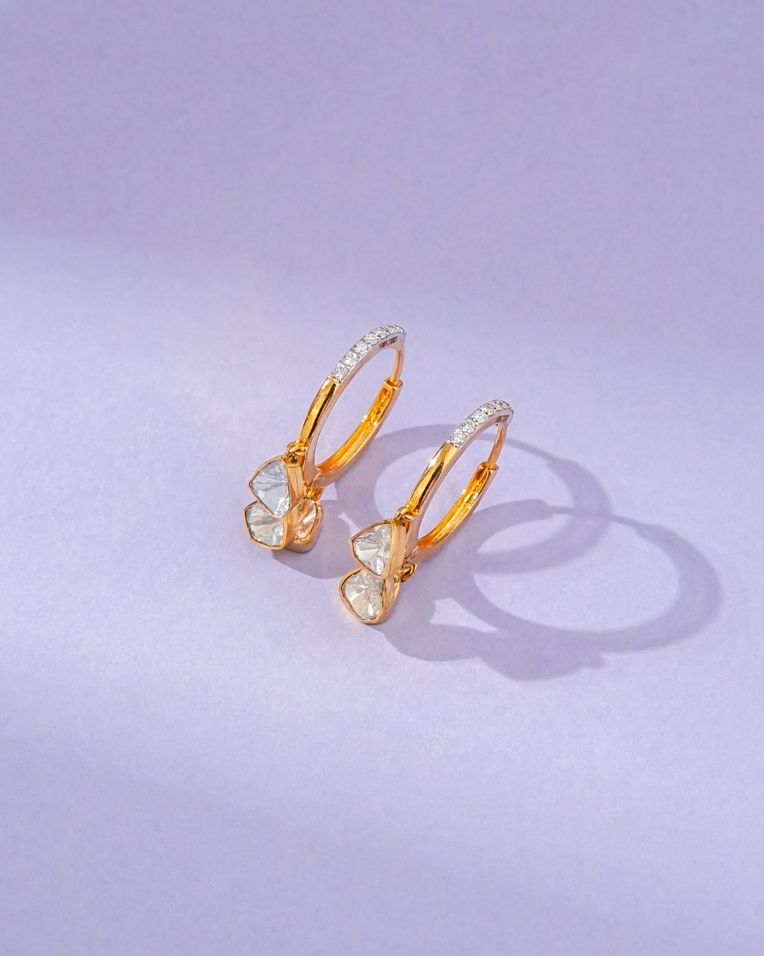 Mahika Polki And Diamond Tops