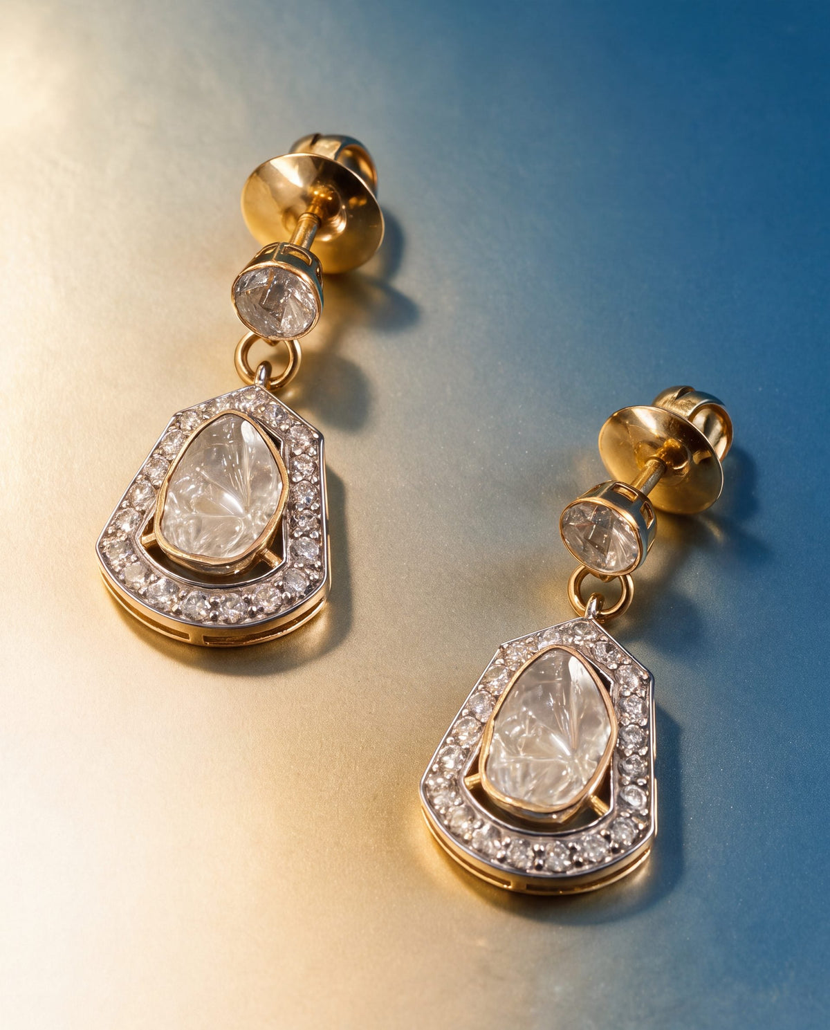 Ekshara Polki And Diamond Tops