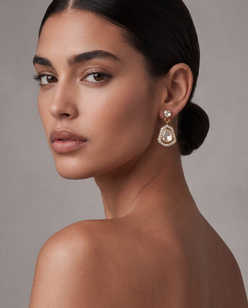 Ekshara Polki And Diamond Tops