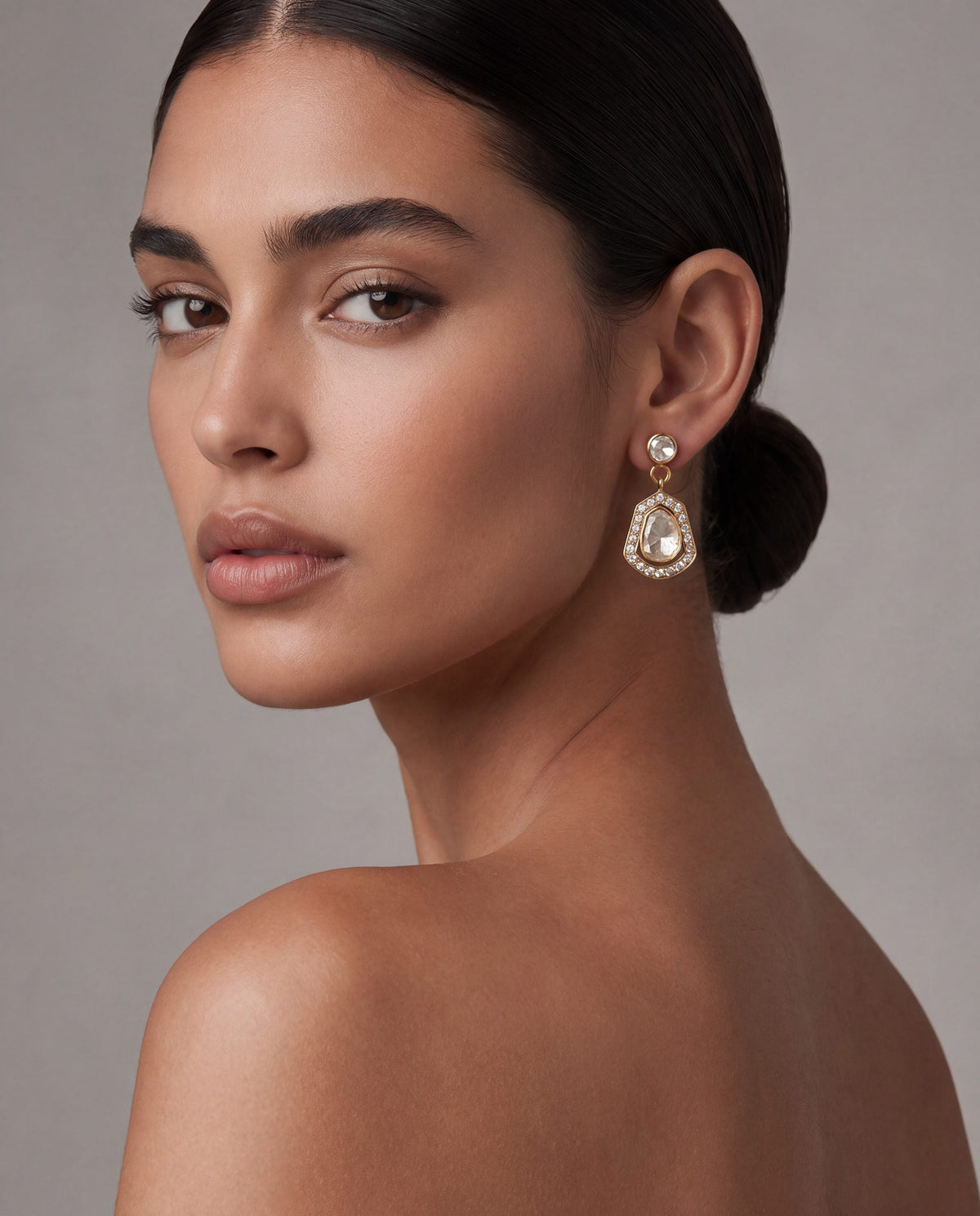 Ekshara Polki And Diamond Tops