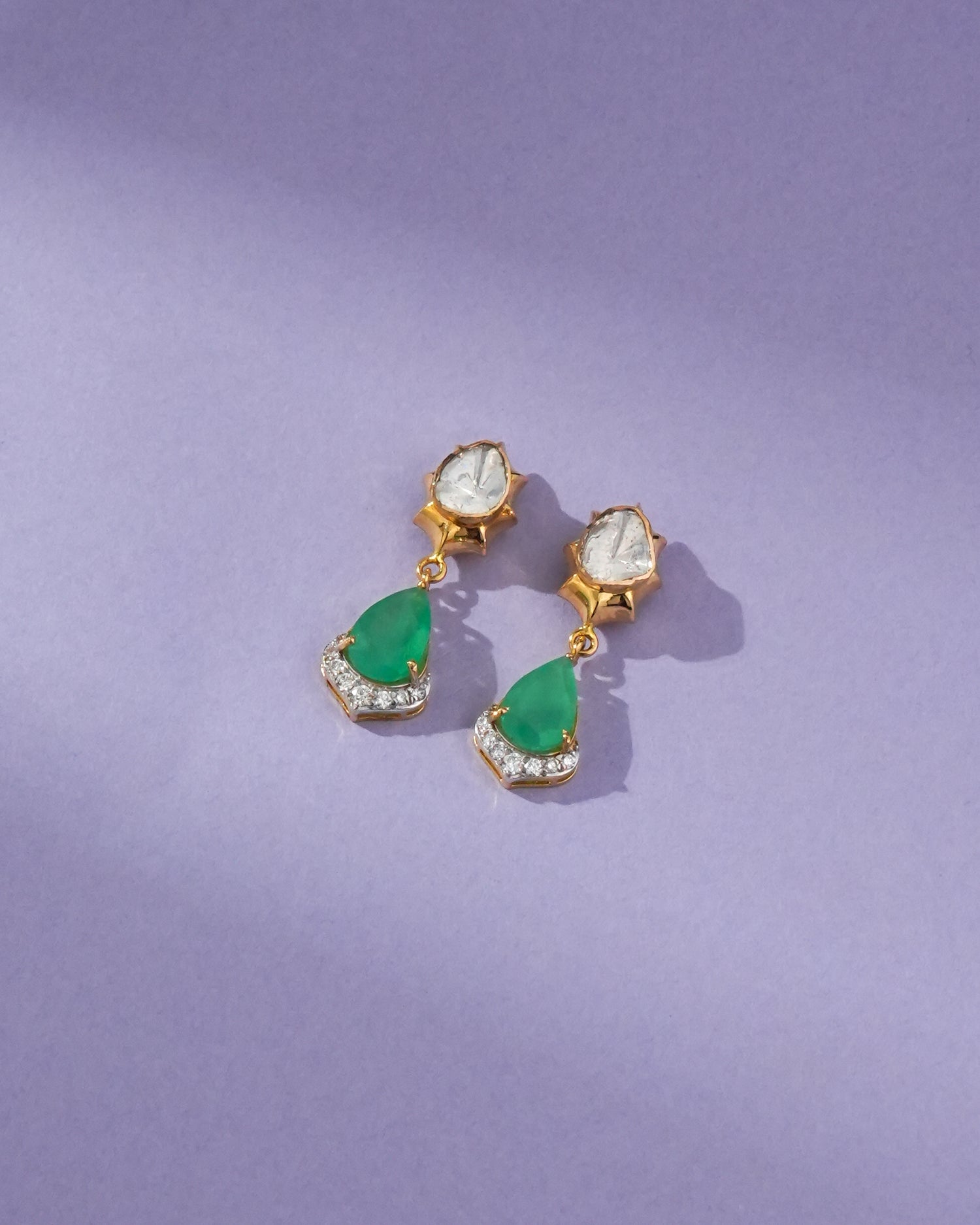 Minakshi Polki And Diamond Tops