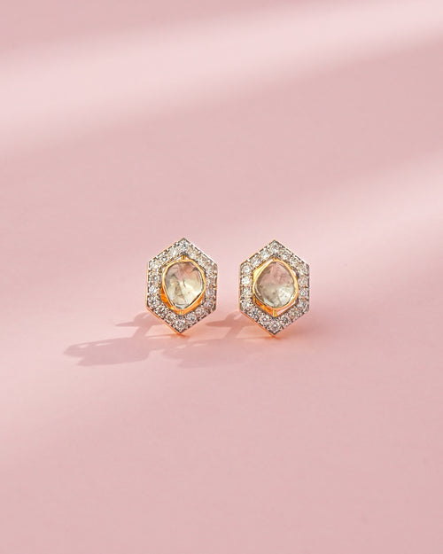 Mishti Polki And Diamond Tops