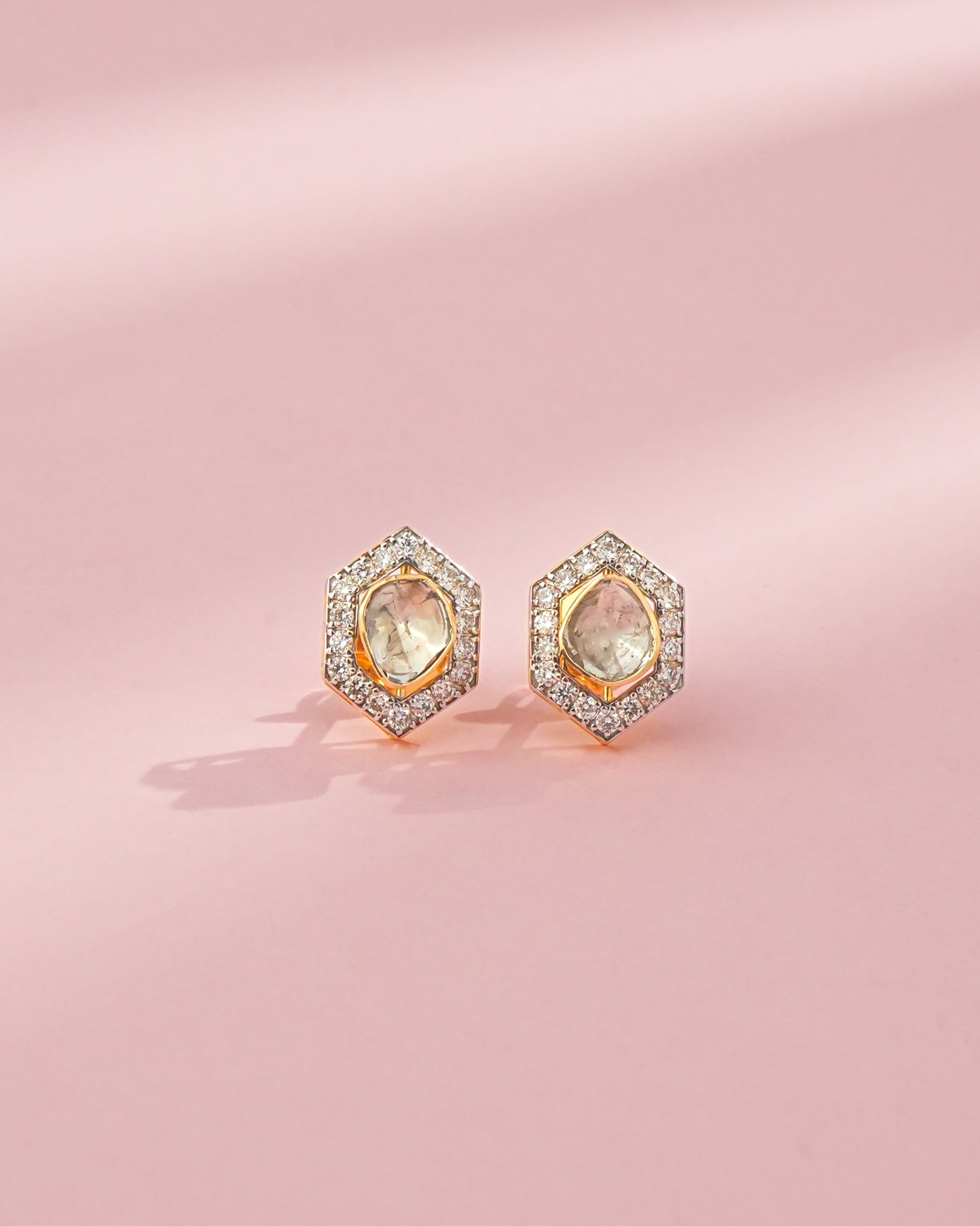 Mishti Polki And Diamond Tops