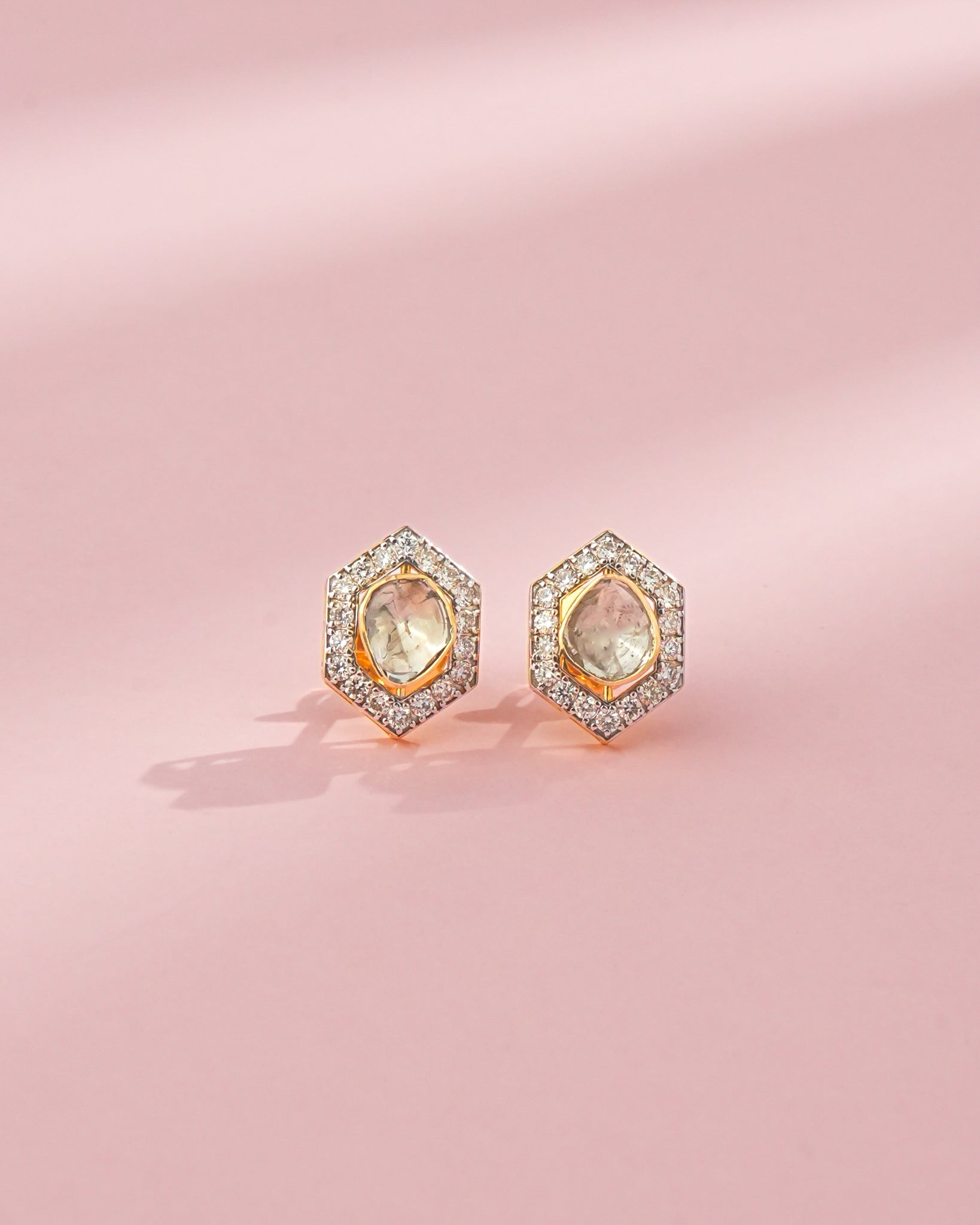 Mishti Polki And Diamond Tops