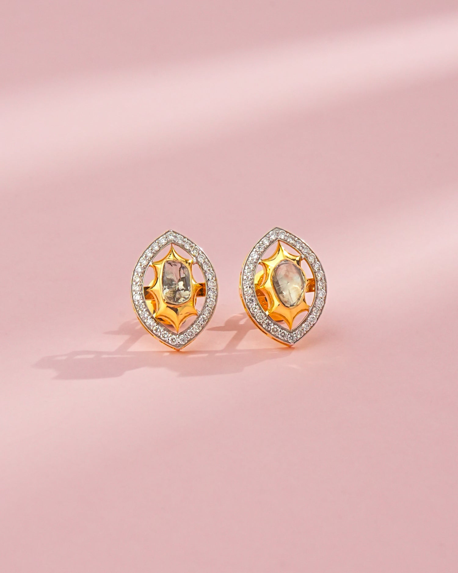 Naira Polki And Diamond Tops