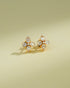 Kaveri Polki And Diamond Hoops