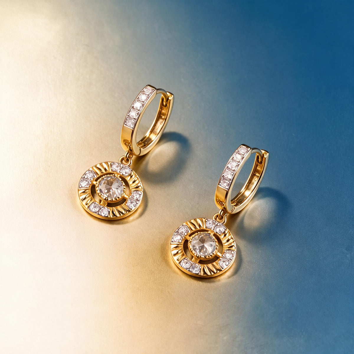 Ira Polki And Diamond Hoops