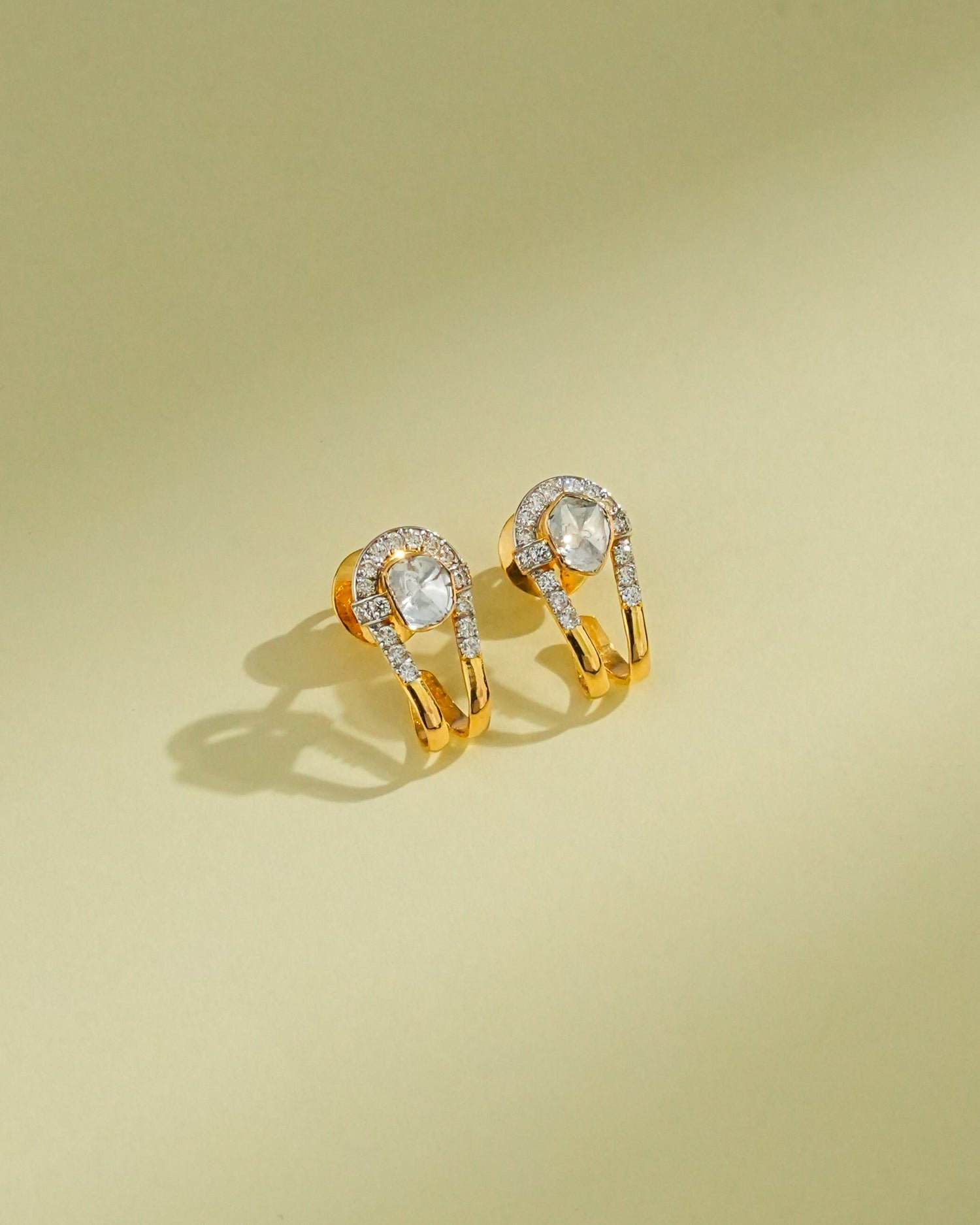 Hazel Polki And Diamond Tops