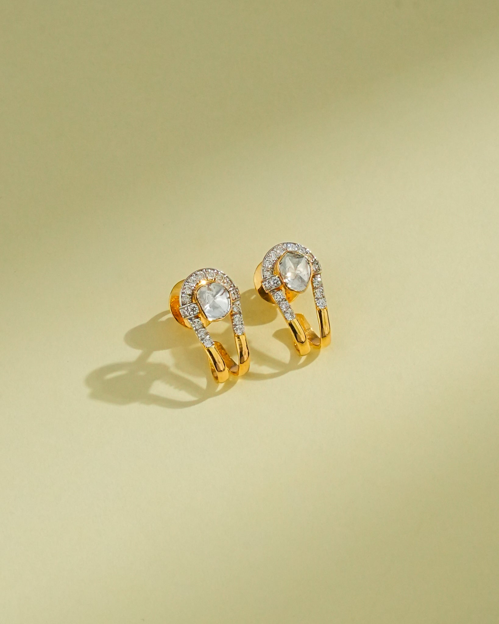 Hazel Polki And Diamond Tops