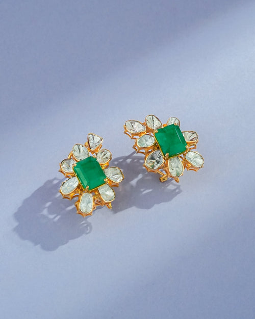 Maitri Polki Hoops