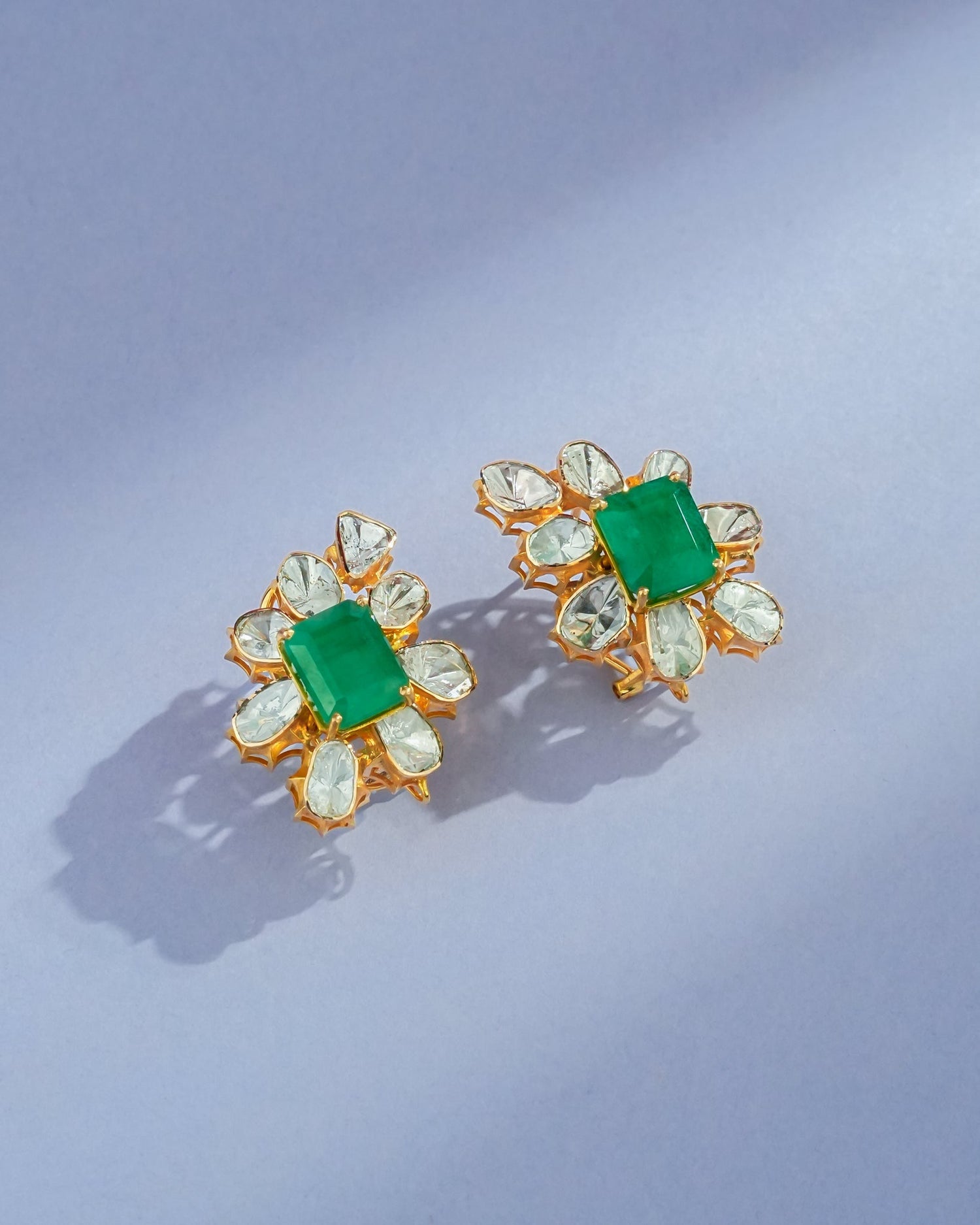 Maitri Polki Hoops