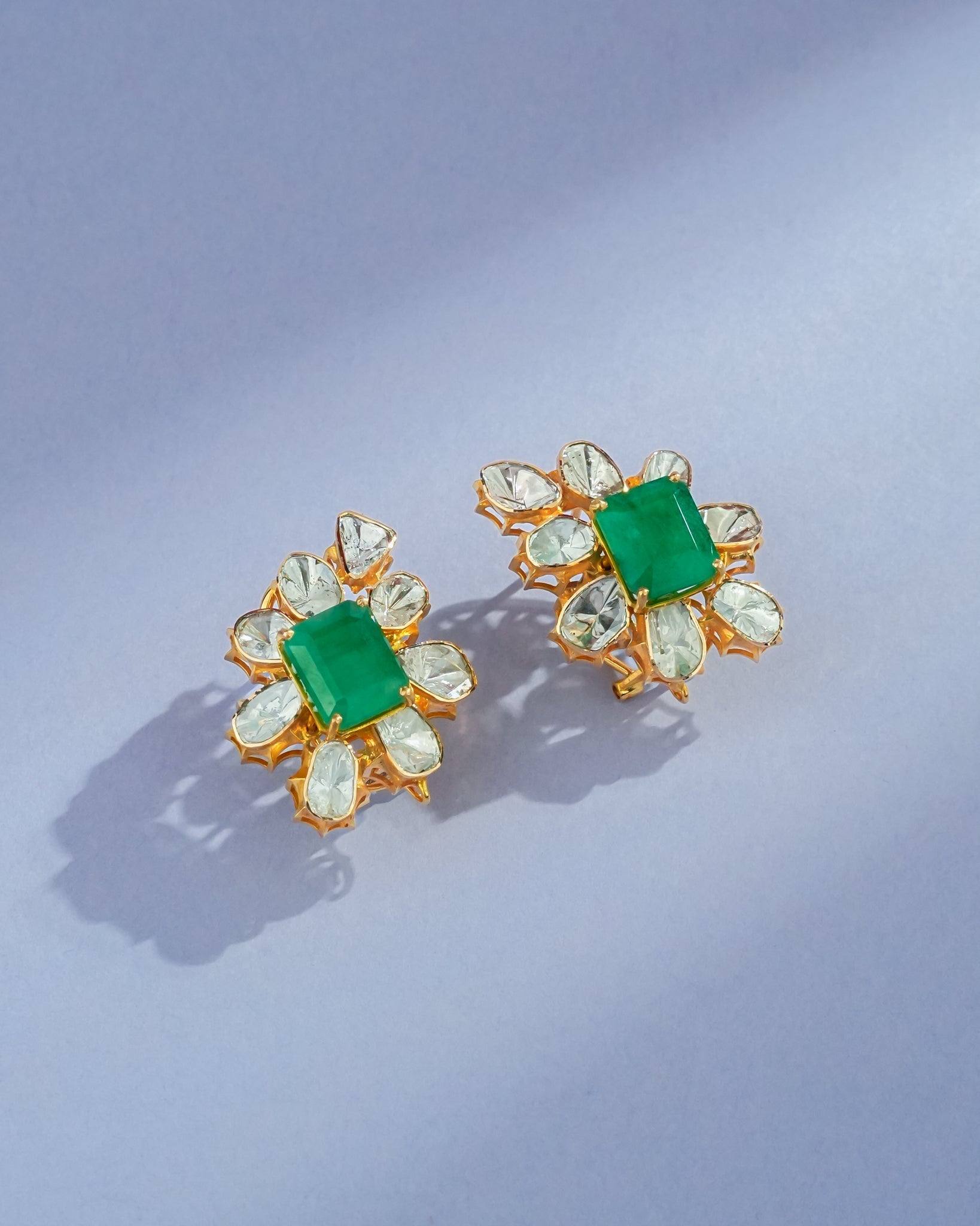 Maitri Polki Hoops
