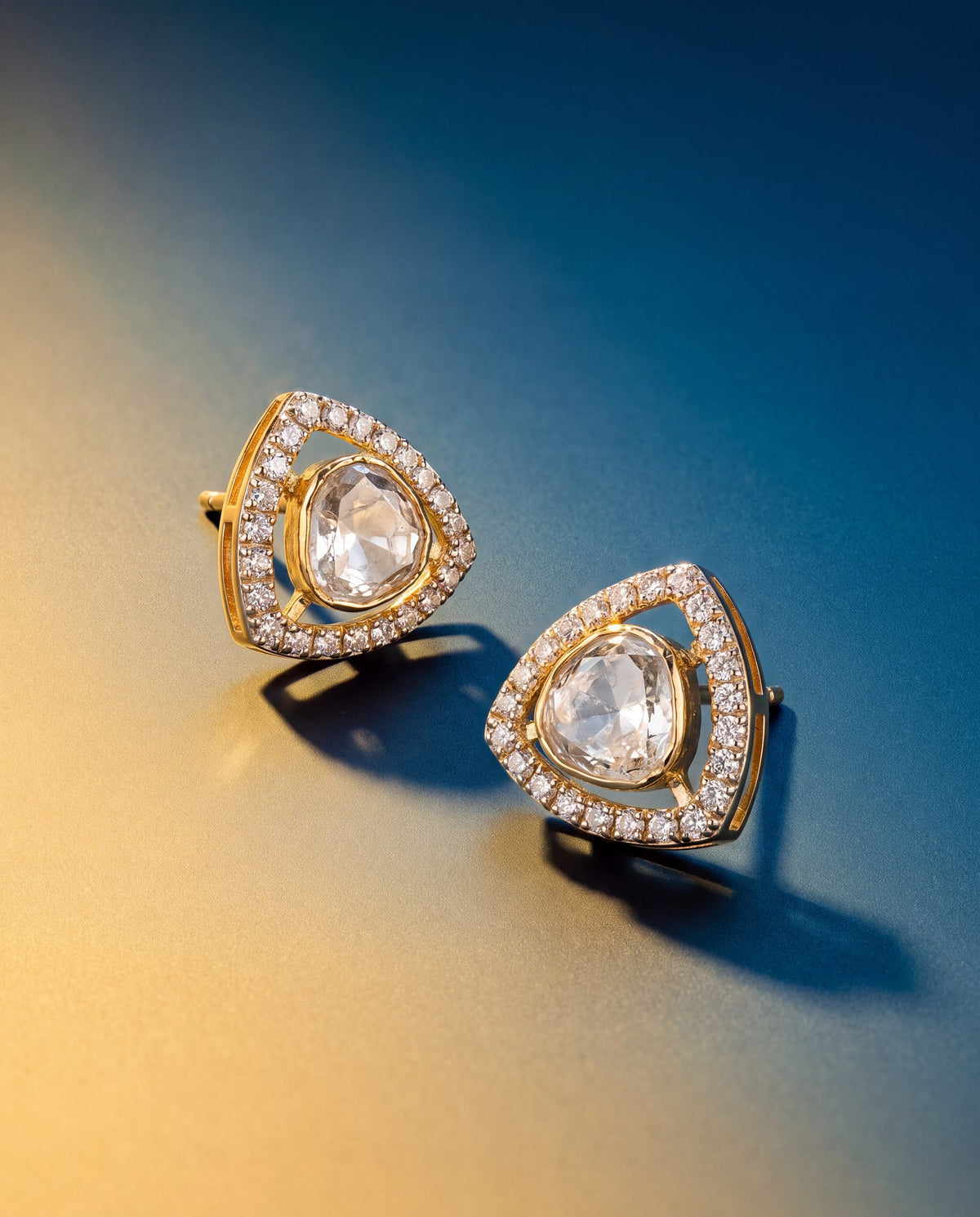 Chitra Polki And Diamond Tops