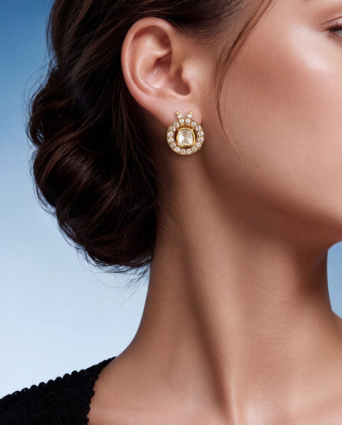 Aanya Polki And Diamond Tops