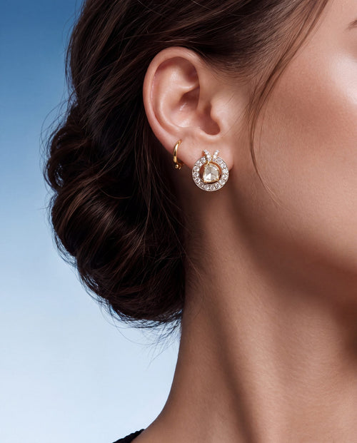 Aanya Polki And Diamond Tops