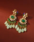 Riya Polki And Diamond Long Earrings